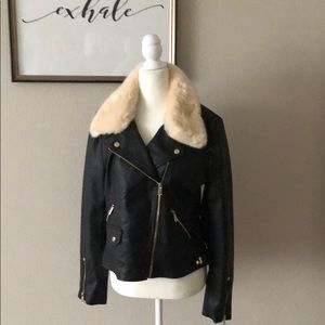 Buffalo Brand Faux Leather Jacket
